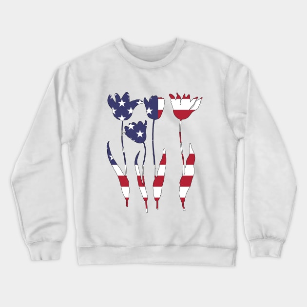 Tulips Crewneck Sweatshirt by MordaxFurittus